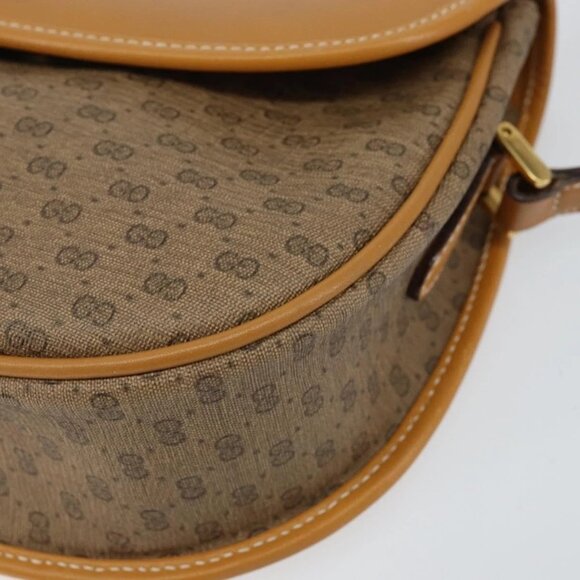 GUCCI Micro GG Supreme Shoulder Bag PVC Beige Gold 007 115 0074 Auth SW1540 - Picture 4 of 16